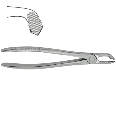 UK - Weisheitszahnzange:
um die 8er im Unterkiefer zu ziehen.